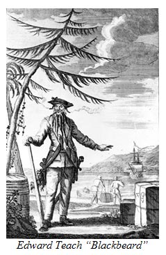 The flag of Blackbeard