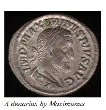 A denarius by Maximunus