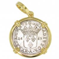#6858 Italian Shipwreck Luigino Pendant