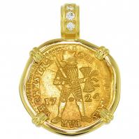 #6978 Akerendam Shipwreck Ducat Pendant