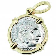 #7143 Alexander the Great Drachm Pendant