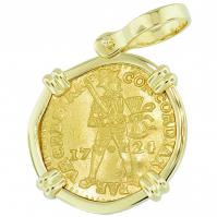 #7148 Akerendam Shipwreck Ducat Pendant