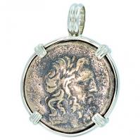 #7166 Zeus & Eagle Pendant