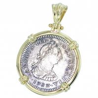 #7203 El Cazador Shipwreck 1 Real Pendant