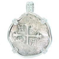 #7204 Sao Jose Shipwreck 4 Reales Pendant