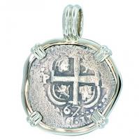 #7282 Consolacion Shipwreck 1 Real Pendant