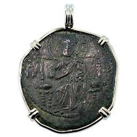 #7293 Jesus Christ Follis Pendant