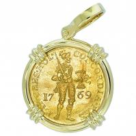 #7317 Dutch Ducat Pendant