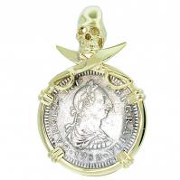 #7327 El Cazador Shipwreck 1 Real Pendant