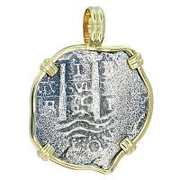 #7332 Consolacion Shipwreck 1 Real Pendant
