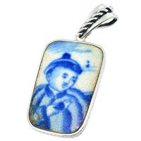 #7364 Caribbean Shipwreck Pottery Pendant