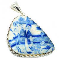 #7369 Caribbean Shipwreck Pottery Pendant