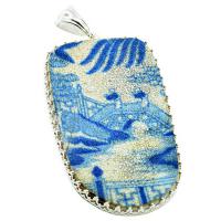 #7378 Caribbean Shipwreck Pottery Pendant