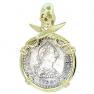 #7327 El Cazador Shipwreck 1 Real Pendant