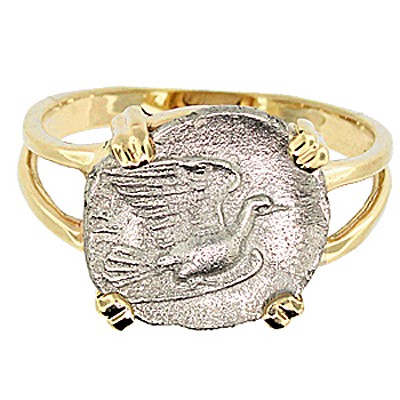 #6339 Dove Obol Ladies Ring