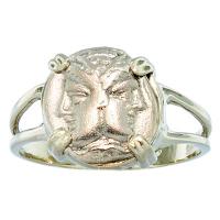 #7303 Janiform & Athena Diobol Ladies Ring