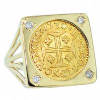 #7316 Portuguese 400 Reis Ladies Ring