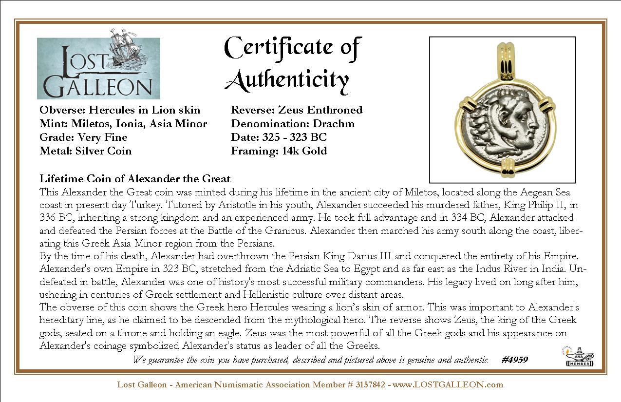 Certificate of Authenticity