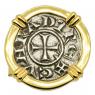 1139-1252 Genoa Italy Crusader Cross coin