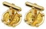 1719 and 1734 Portuguese 400 reis gold cufflinks