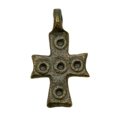 Eastern Roman Five Wounds of Christ cross