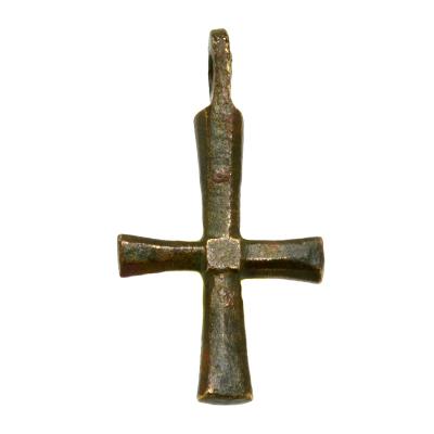 8th - 10th Century Byzantine bronze cross