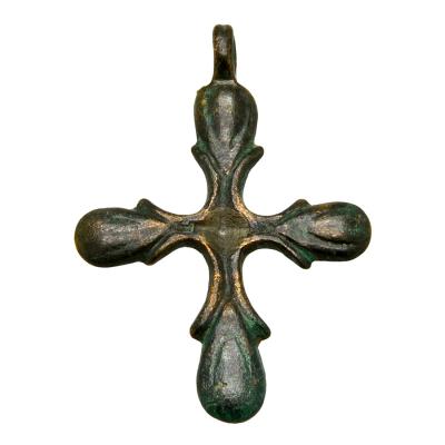 8th - 10th Century Byzantine bronze cross