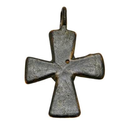 7th-11th Century Byzantine bronze cross