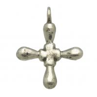 Byzantine Empire 6th-7h century, silver cross pendant.
