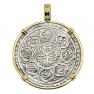 Lotus flower and 8 Buddhist Lucky Symbols