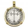 945-959 Constantine VII Miliaresion in gold pendant