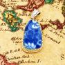 British Shipwreck Pottery in silver pendant