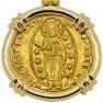 Jesus Christ standing within a mandorla 