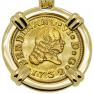 Ferdinand VI 1752 Spanish 1/2 Escudo