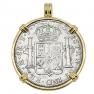 El Cazador Shipwreck piece of eight