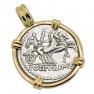 Victory driving two horse chariot