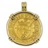 French gold ecu d'or au soleil