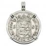 Lions in coat of arms and 1755 date