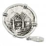 1706 Colonial Spanish treasure cob coin