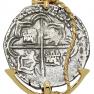 Philip II colonial four reales treasure coin