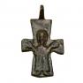 10th-12th Century Virgin Mary bronze cross