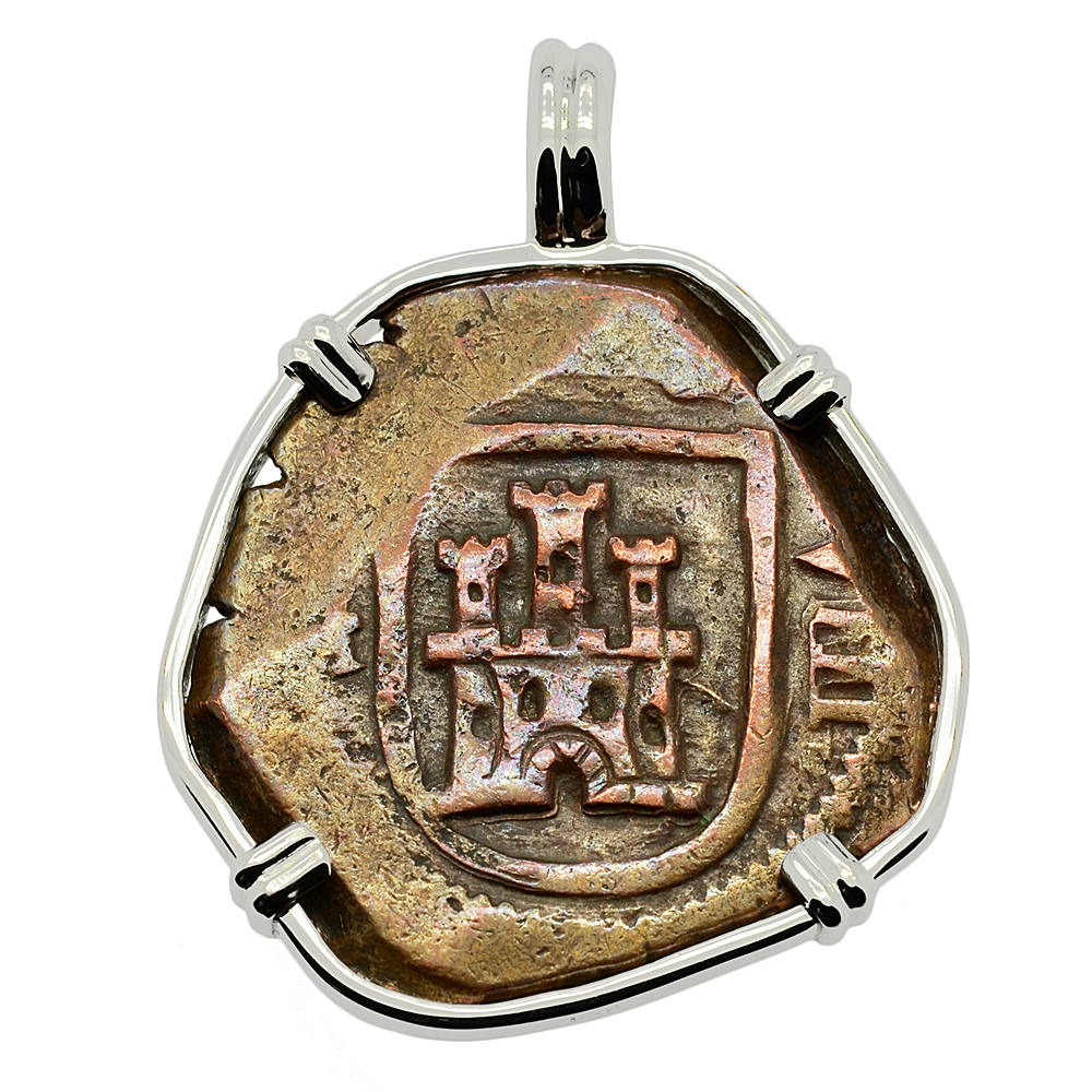 Spanish Coin Jewelry, Spain Pendant, Spain Necklace, Cut Coin Pendant, R  845 - Etsy
