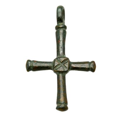 7th - 11th Century Byzantine bronze cross