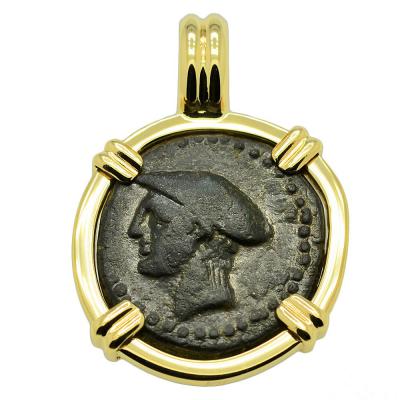 SOLD Hermes and Lyre Pendant. Please Explore Our Greek Pendants For Similar Items.