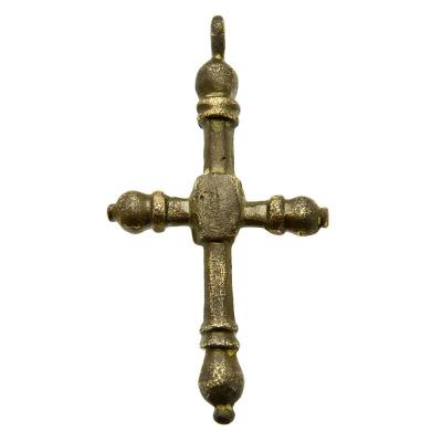 Byzantine 7th-11th century bronze cross