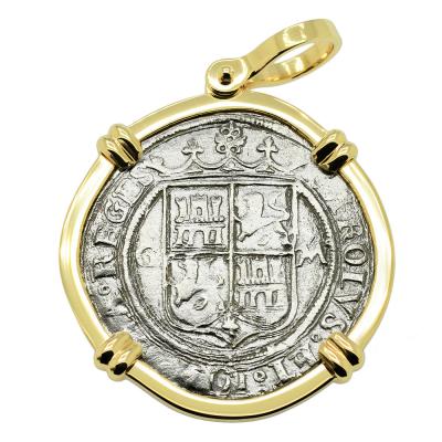 Golden Fleece Shipwreck Coin Pendant