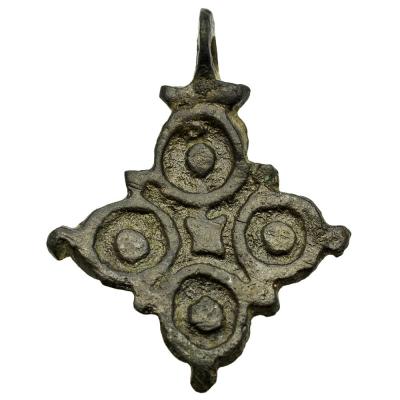 Byzantine 8th-11th century bronze cross