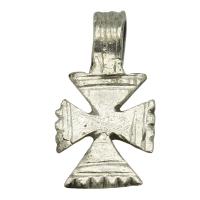 Byzantine Empire 8th-11th century, silver cross pendant.