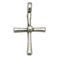 Byzantine Empire 7th-11th century, silver cross pendant.