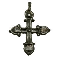 Byzantine Empire 8th-10th century, bronze cross pendant.